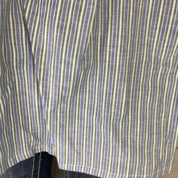 Gossl Mens Shirt Button Up Striped Long Sleeve (41) (L) New with Tags - Picture 5 of 13